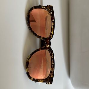 Blenders Tortoise Shell Sunglasses Reflective Lenses